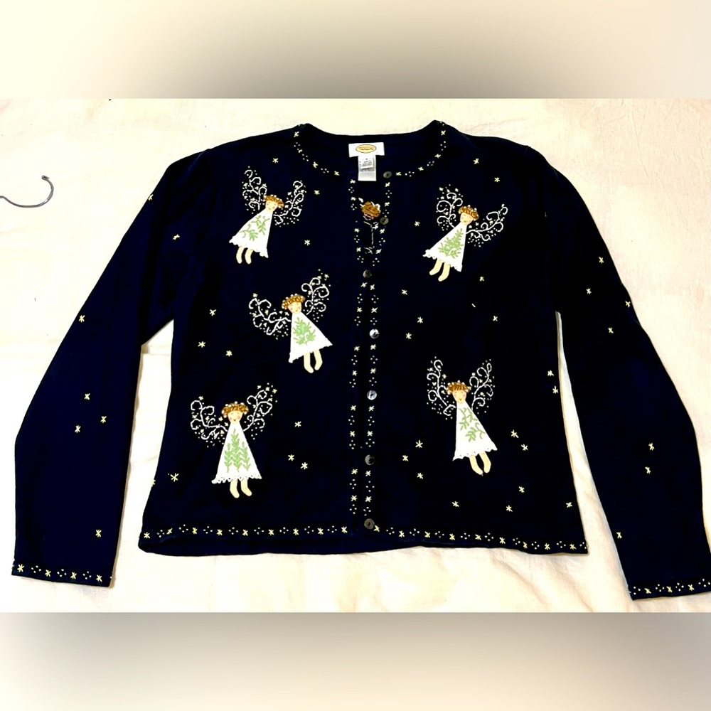 Talbots Ugly Christmas Sweater Size Large